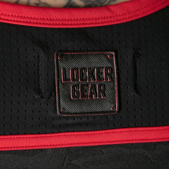 Locker Gear Sexy Men's Top Red
