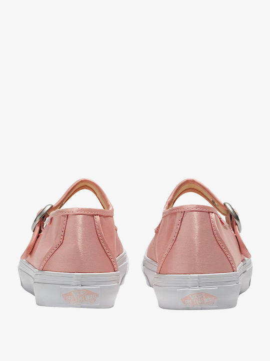 Kids Pumps & Ballerinas with Hook & Loop Closure Fabric Pink