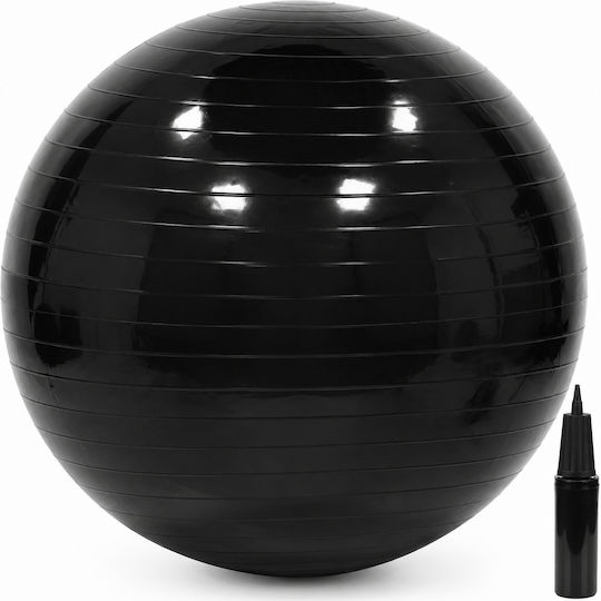 Μπάλα Pilates 1.1kg σε Μαύρο Χρώμα