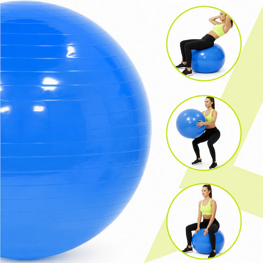Toning Exercise Ball in Blue Colour