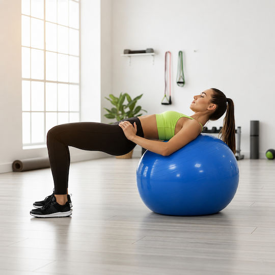 Toning Exercise Ball in Blue Colour