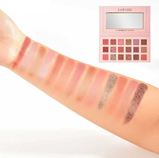 Kevin&Coco Paletă cu Fard de Pleoape Matifiant în Formă Solidă Multicolor 159.2gr