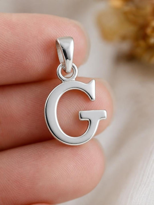 Charm Monogramă din Argint