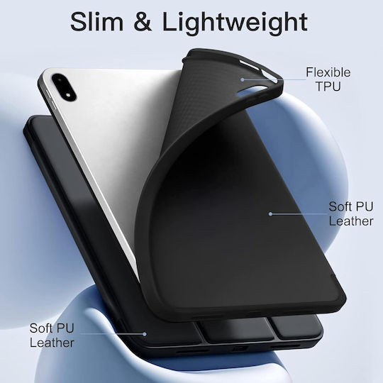 Ultra Slim Case Oneplus Pad 4 13.2" 2026 Tpu Silicone Smart Cover Stand Black