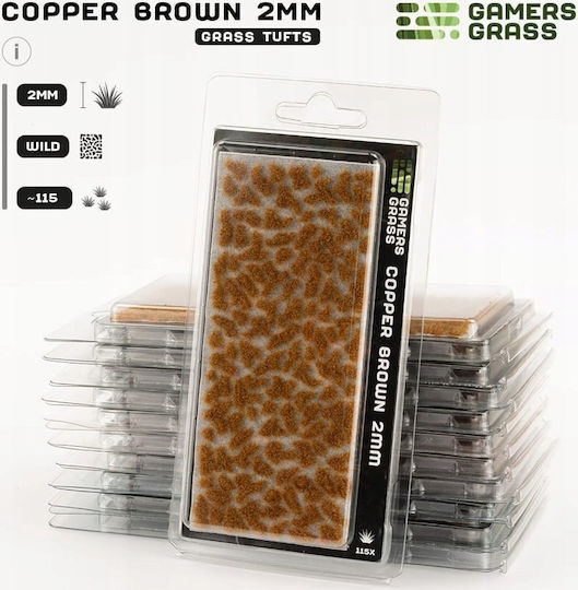 Gamers Grass Iarbă Tufe Wild – 2mm – Cupru Maro Cafeniu