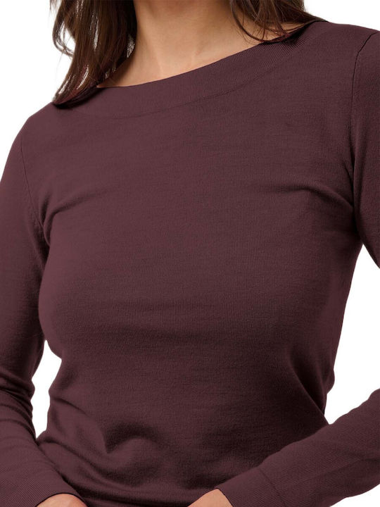 Women's Burgundy Sweater