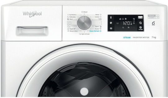 Whirlpool Пералня 7kg 1200 Обороти FFB 7269 WV EE