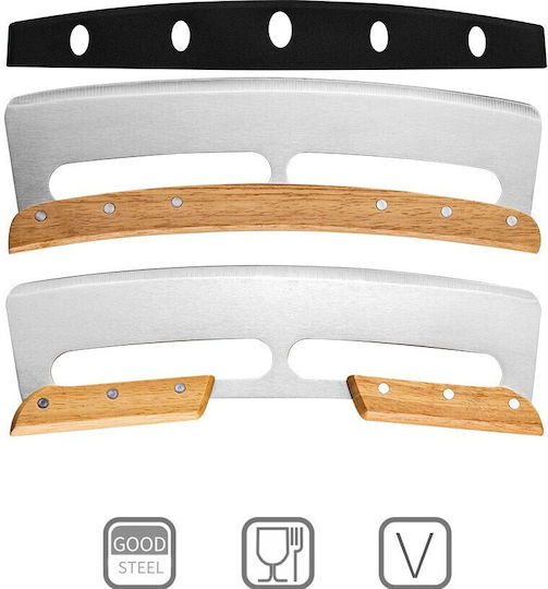 Spatulă Pentru Pizza Din Oțel Inoxidable