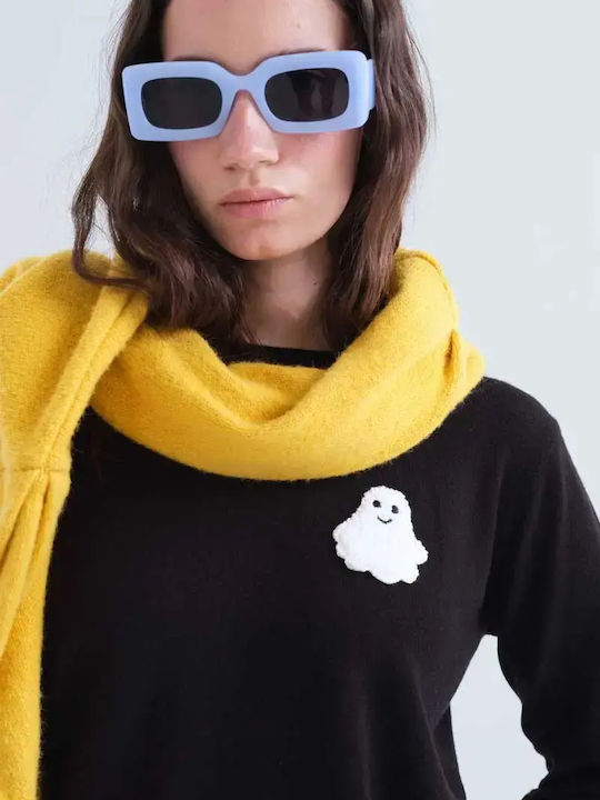 Women's Long Sleeve Sweater Black