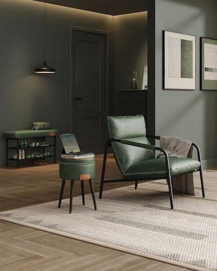Mobilier Hol cu Suport pentru Pantofi și Bancă Green 80x30x50cm
