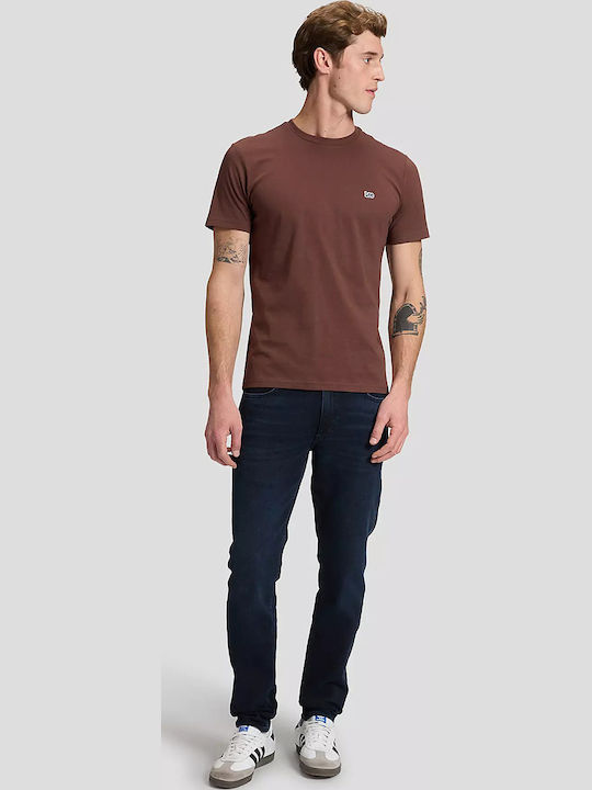 Patch Logo T-shirt Brown