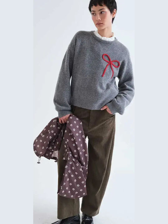 Damen Cordhose in Gerader Beinlinie Braun