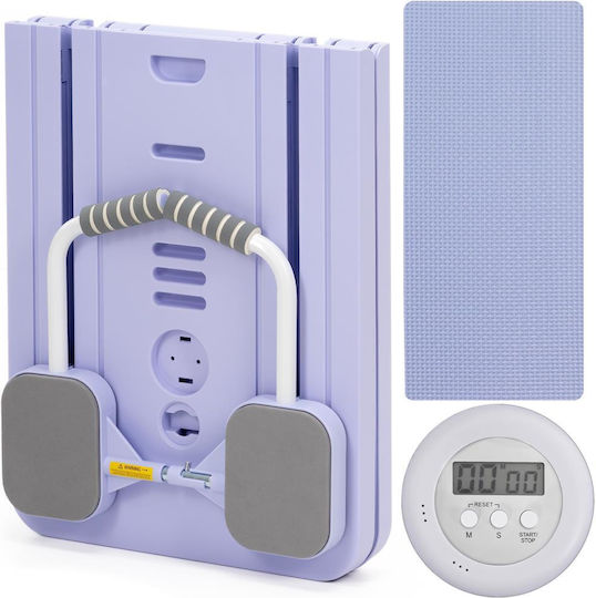Saltea pliabilă Pilates violet (106x41x3cm)