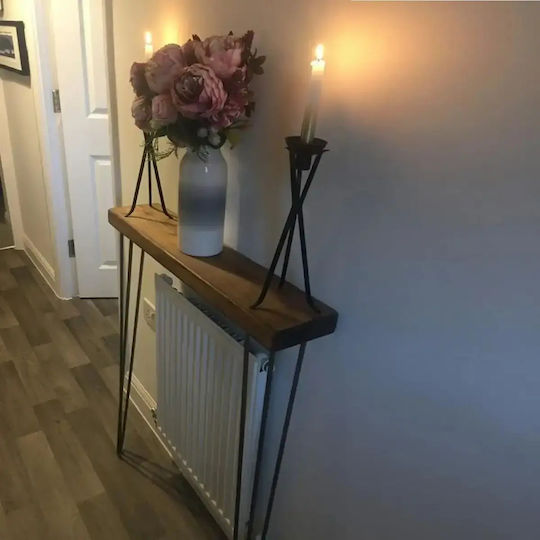 Consolă Metalică Maro L115xW19xH85cm