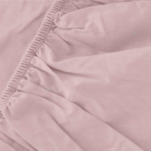 Detexpol Super King Bettlaken mit Gummibettlaken 160x200cm Rosa