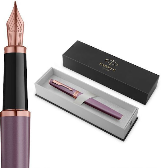 Parker Πένα Γραφής Medium Μωβ με Μωβ Μελάνι