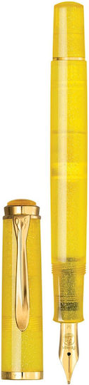 Pelikan Classic M200 Penă De Scris Auriu Din Oțel