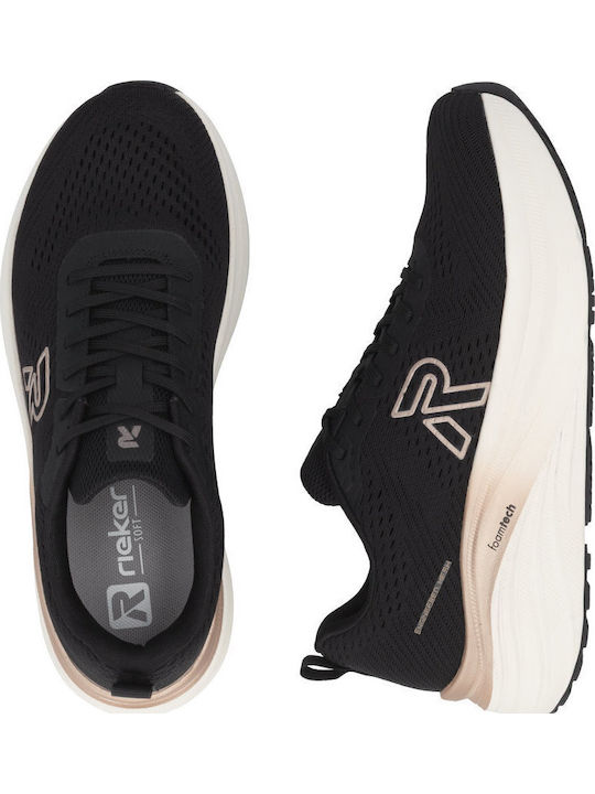 Anatomische Sneakers Schwarz