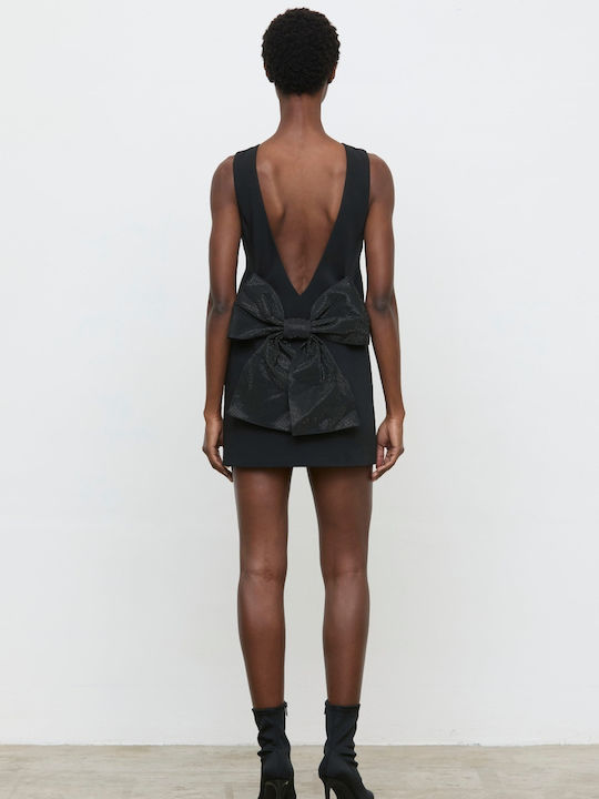 Summer Mini Evening Dress Black