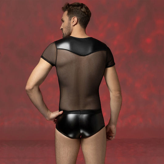 Ophelia's Dream Sexy Herren Top Schwarz