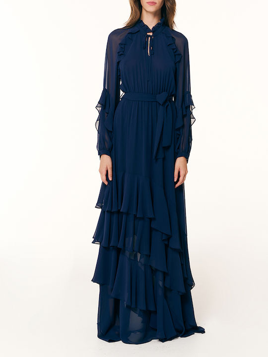 Forel Dress Dark Blue