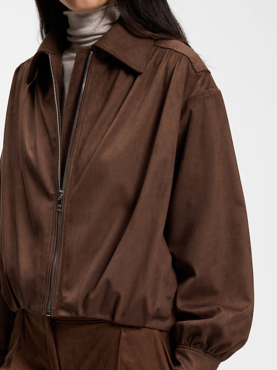 Women's Brown Winter Jacket