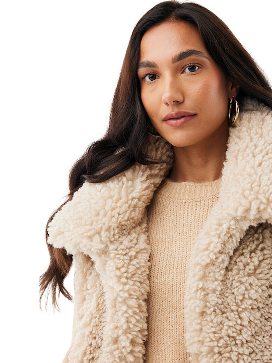 Damen Jacke für Winter Lt.sand