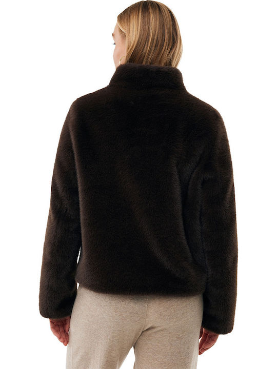 Women's Winter Jacket Dk.brown