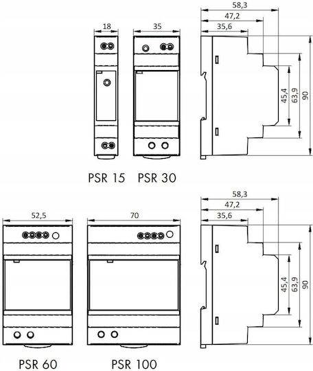 SilentiumPC LED-Netzteil Leistung 15W mit Ausgang 48V