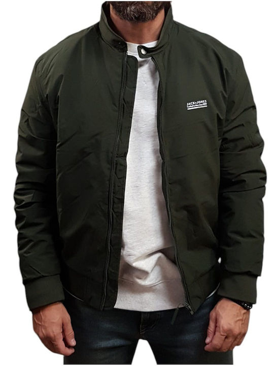 Jack & Jones Бомбър яке Каки