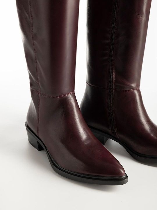 Cizme Dama Burgundy X27-310-6502-Burgundy