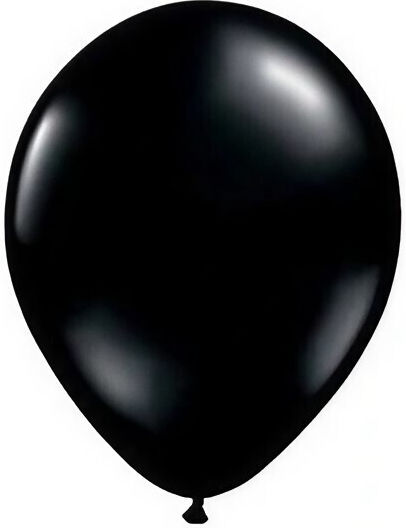 Set 10 Latex Luftballons Schwarz 25cm