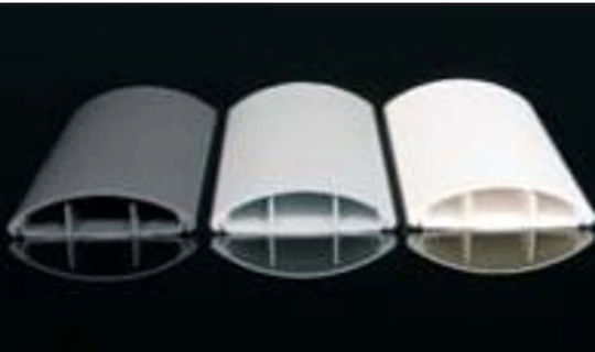 Kopos Kolin Floor Cable Channel Made of Grey Plastic 2m