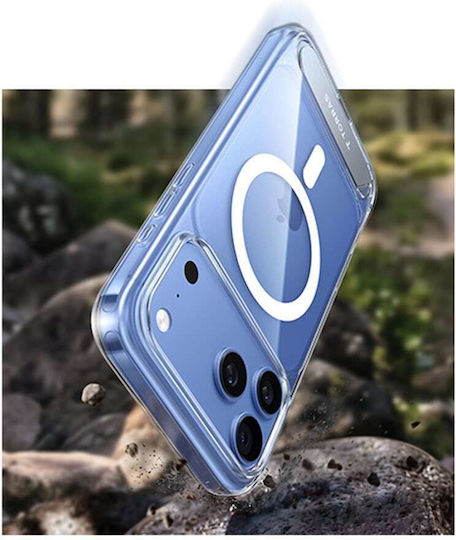 Torras Ostand L1 Guardian Задна Корица 1.5mm Прозрачен iPhone 18 Pro Max / 17 Pro Max