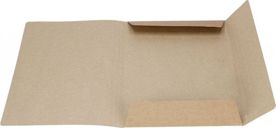 Starpak File Folder with Rubber Band and Elastic for A4 Paper White 10 Pieces