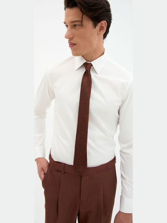 Men's Trousers Brick Red