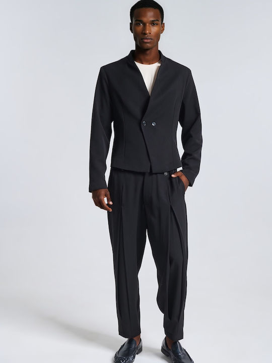 Men's Trousers Set Black