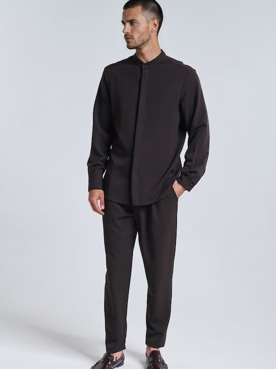 Ανδρικό Παντελόνι Relaxed Fit Καφέ