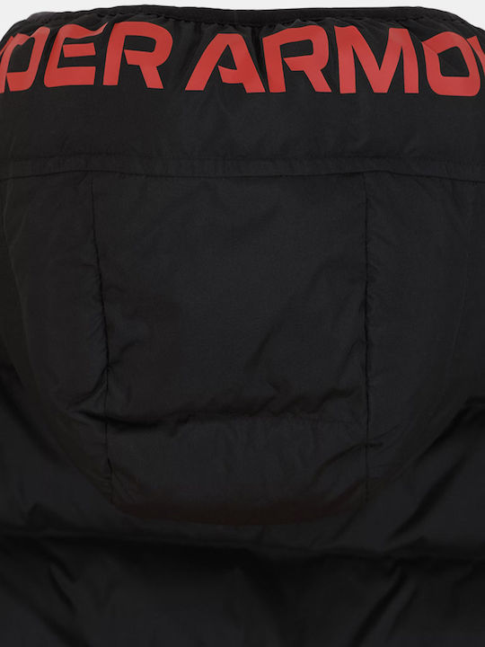 Kids Sports Jacket Short with Hood Black
