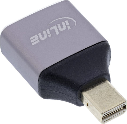 DeLock Μετατροπέας DisplayPort female σε mini DisplayPort male Χρυσό