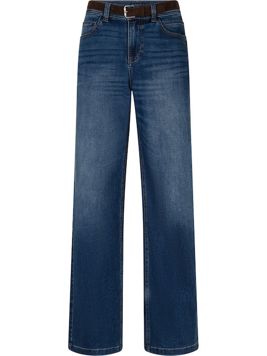 High Rise Women's Jean Pants Grey