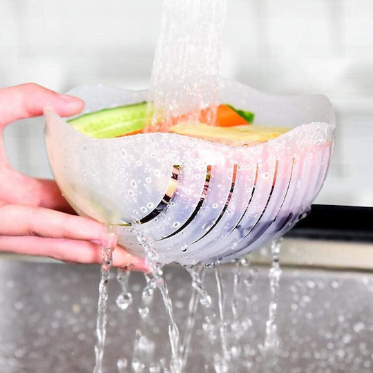 Vegetable Plastic Strainer 21x18.5cm