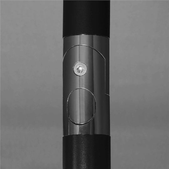 Umbrelă Pătrată Metalică Gri 1.95x1.22m