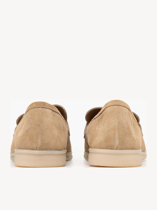 Loafers Dama din Piele în Culoare Tabac
