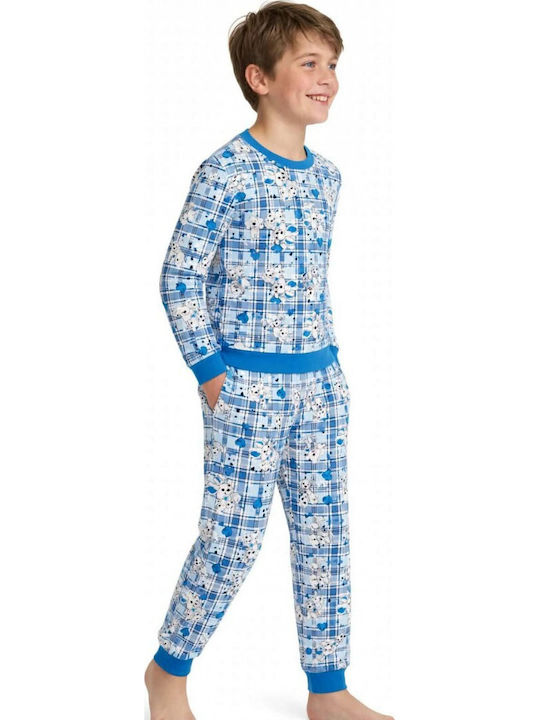 Join Kinder-Nachtwäsche Winter Hellblaue