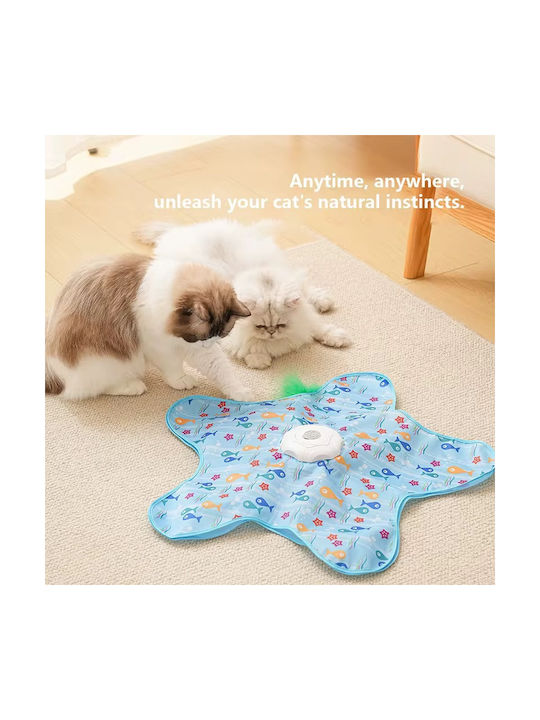 Pet's Choice Interaktives Elektrisches Katzenspielzeug «Asterias» – Wiederaufladbar Usb