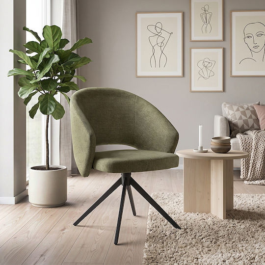 Dining Chair Milano 64x64x83cm Green