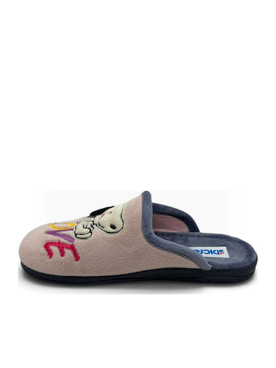 Anatomische Damen Hausschuhe Rosa