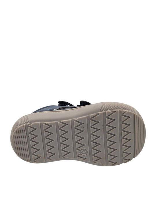 Ghete Anatomice Din Piele Pentru Copii Cu Închidere Hoop & Loop Kaki