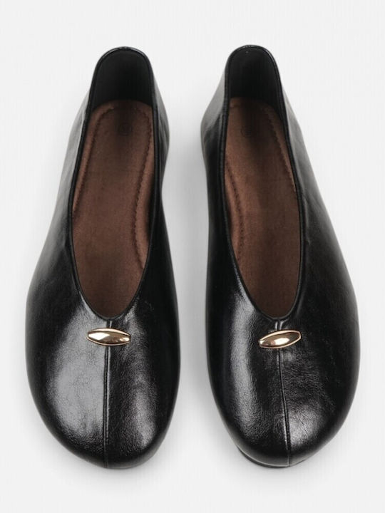 Kurt Geiger Damen Ballerinas Spitz zulaufend Schwarz